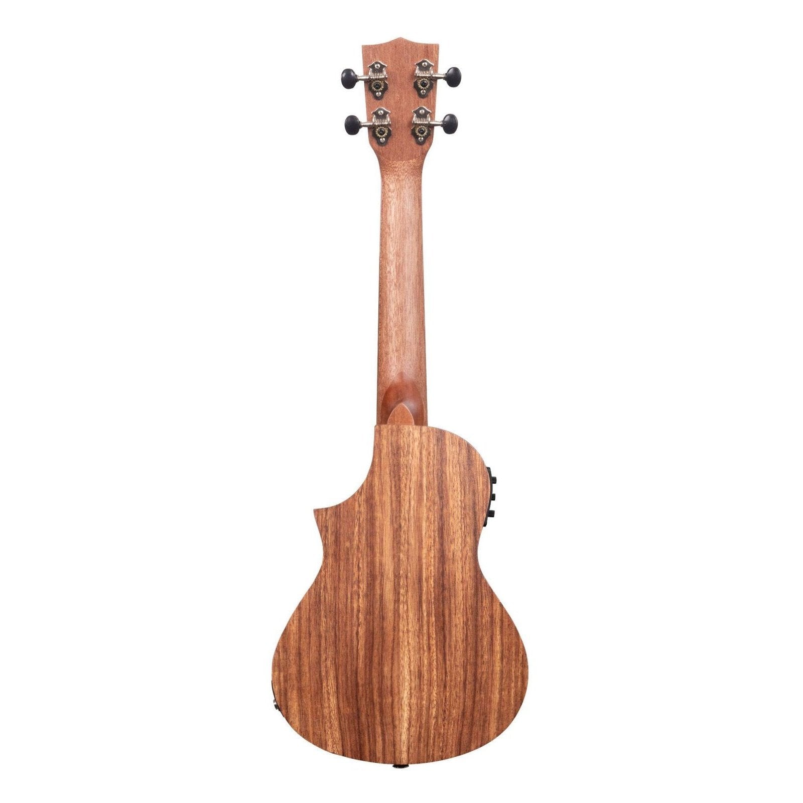 Kala Teak Tri-Top Concert Ukulele w/ Cutaway & EQ