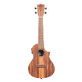 Kala Teak Tri-Top Concert Ukulele w/ Cutaway & EQ