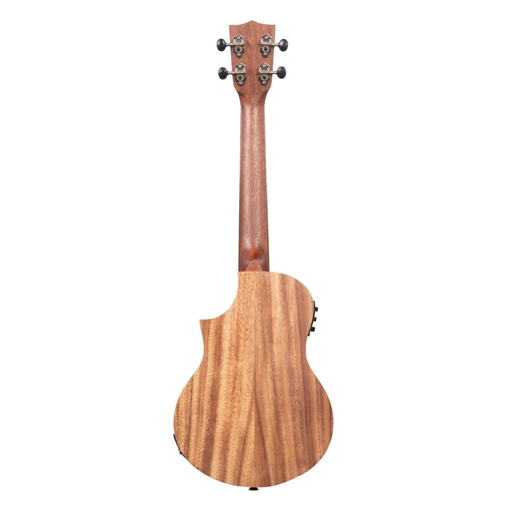 Kala Teak Tri-Top Tenor Ukulele w/ Cutaway & EQ