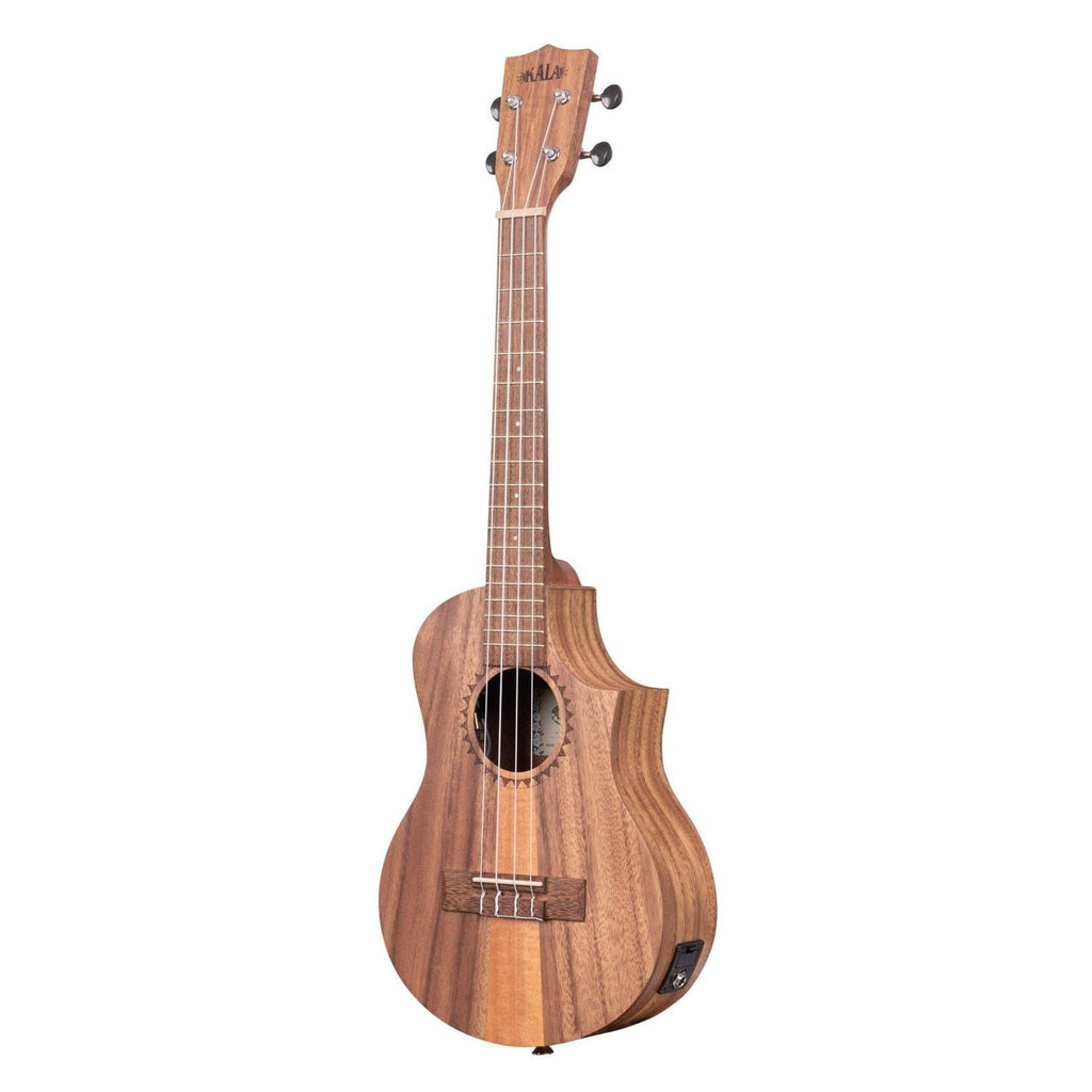 Kala Teak Tri-Top Tenor Ukulele w/ Cutaway & EQ