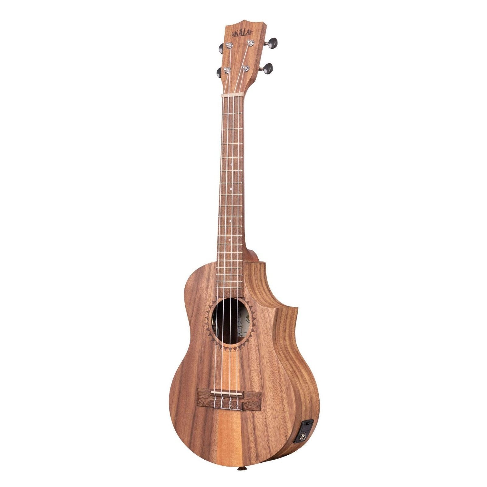 Kala Teak Tri-Top Tenor Ukulele w/ Cutaway & EQ