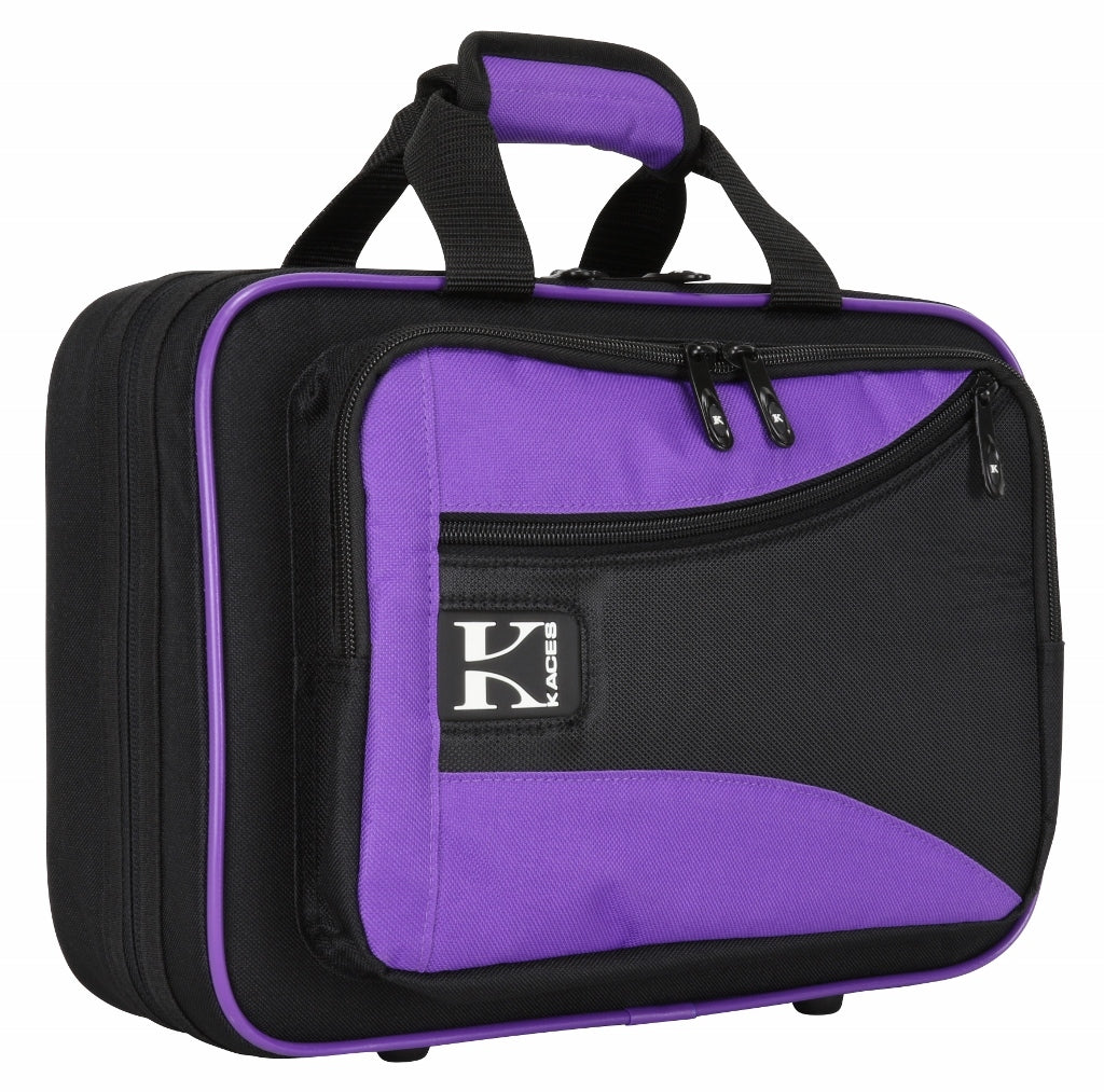 Kaces Hardshell Clarinet Case Purple