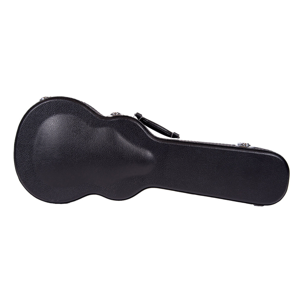 Kala Archtop Tenor Hardcase, Black