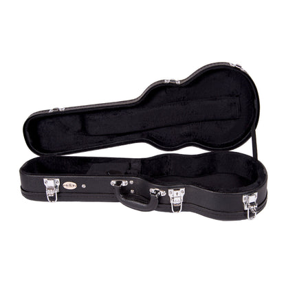 Kala Archtop Tenor Hardcase, Black