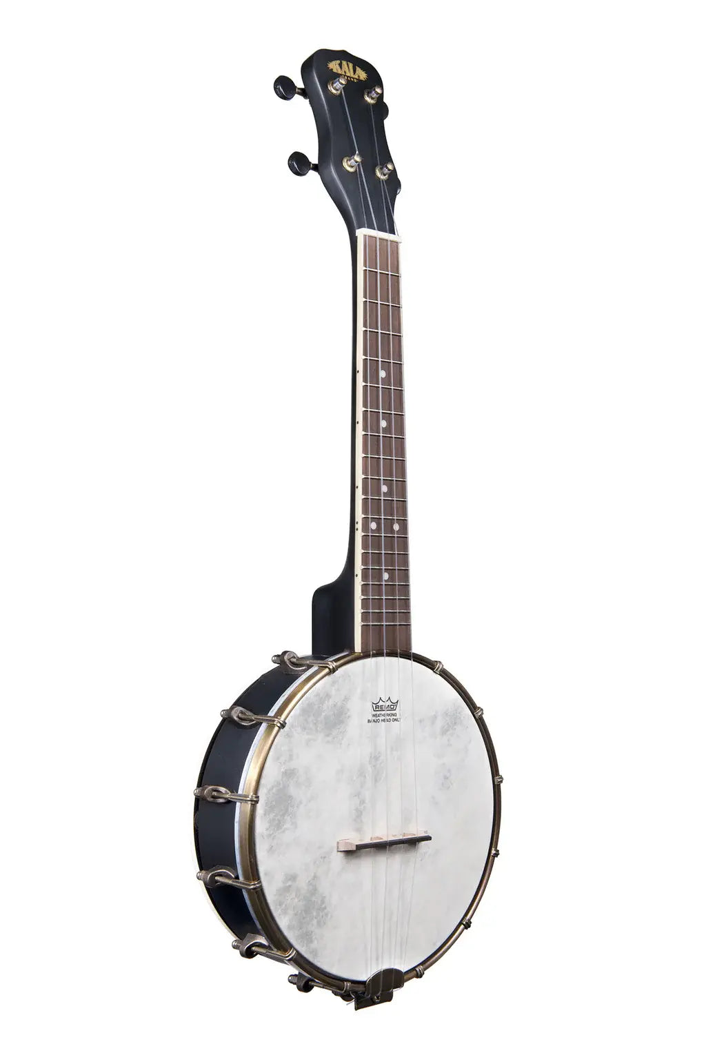 Kala Black Maple Banjo Concert Ukulele with Bag