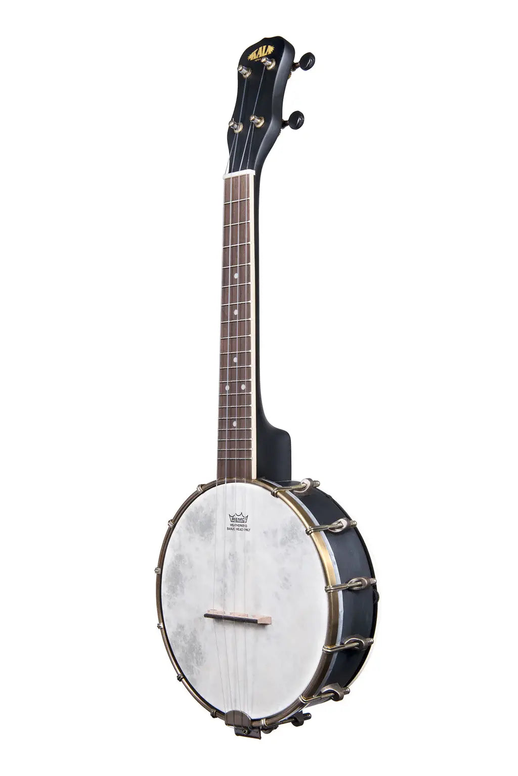 Kala Black Maple Banjo Concert Ukulele with Bag