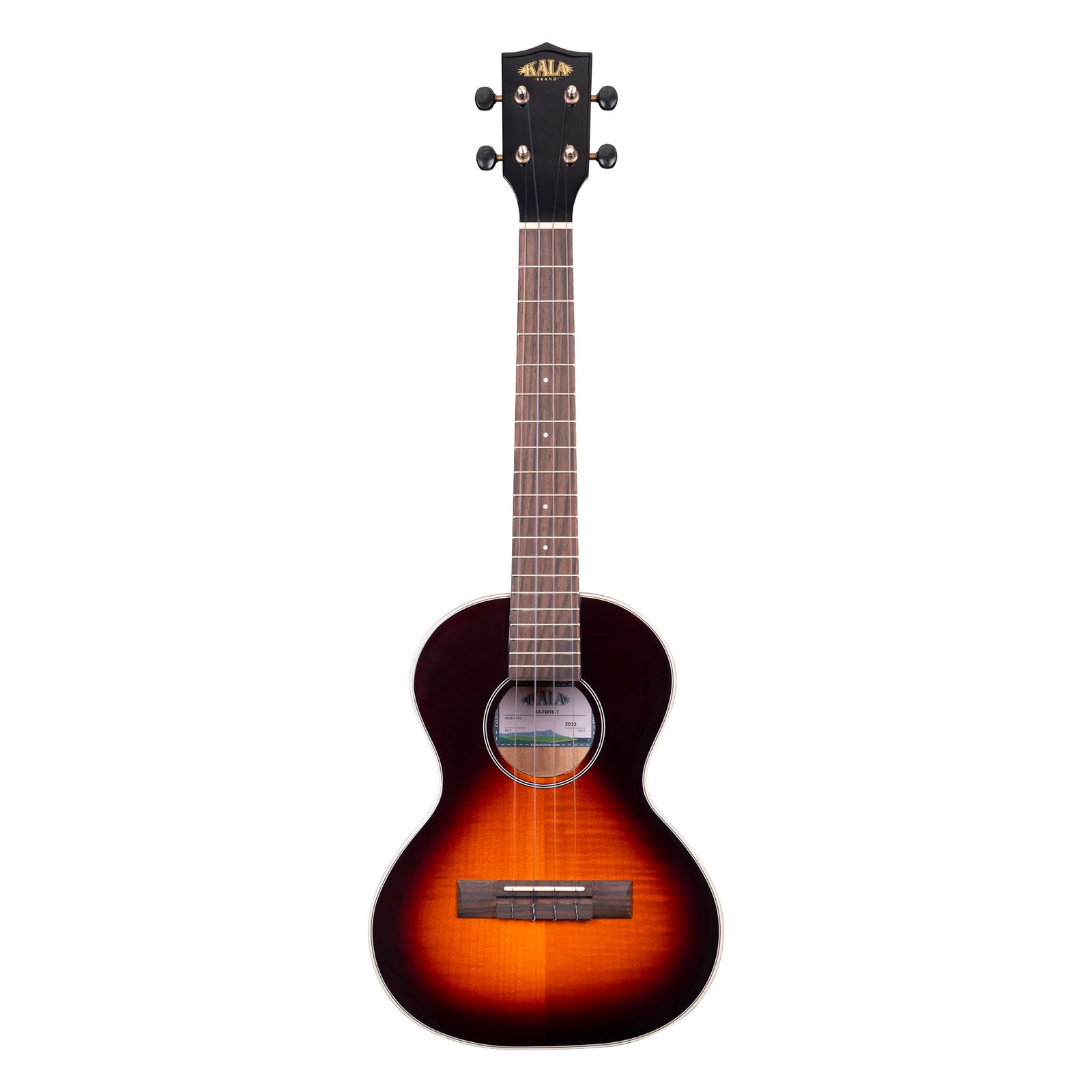 Kala Flame Maple Tobacco Burst Tenor Ukulele