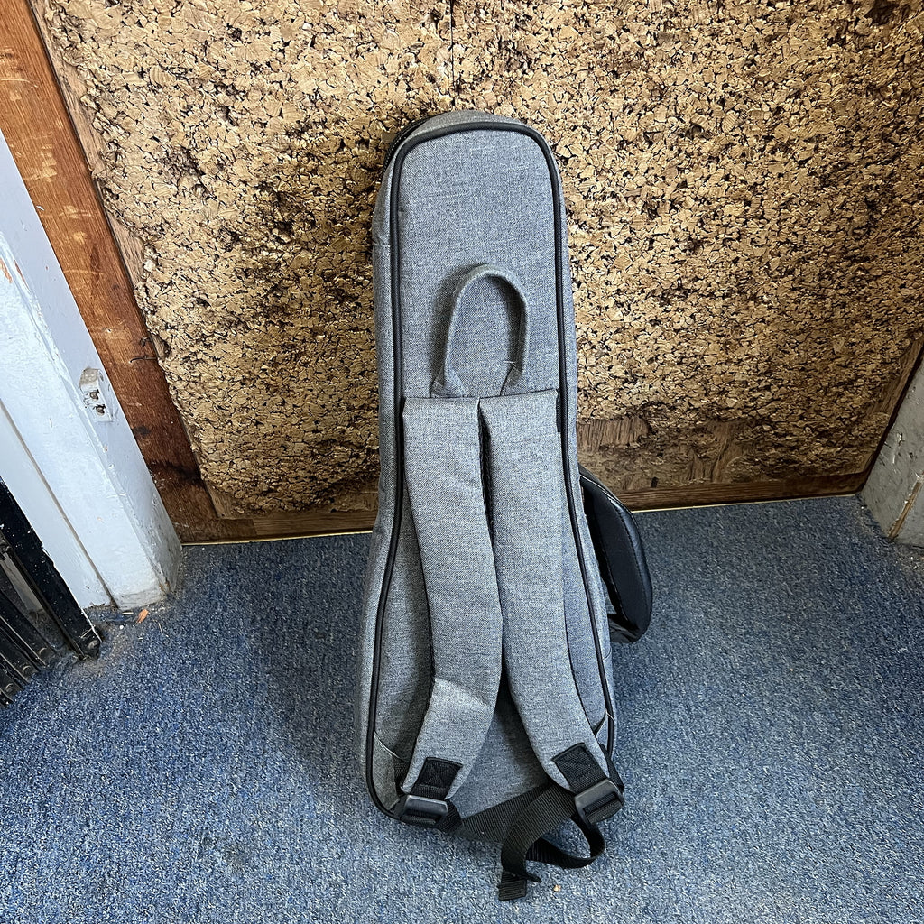 Kala Sonoma Deluxe Soprano Ukulele Cloth Case Charcoal