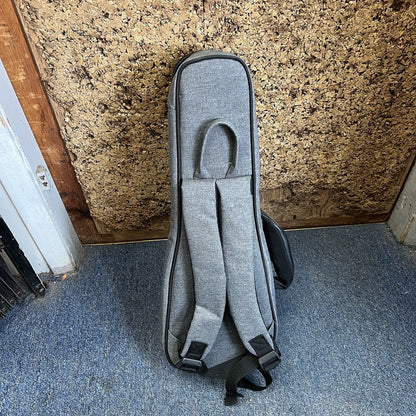 Kala Sonoma Deluxe Soprano Ukulele Cloth Case Charcoal