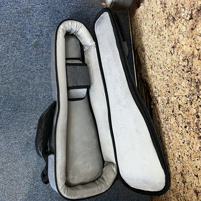 Kala Sonoma Deluxe Soprano Ukulele Cloth Case Charcoal