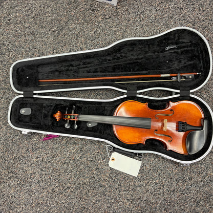 Klaus Mueller Prelude Violin Model 105 3/4 Size - Used w/case & bow