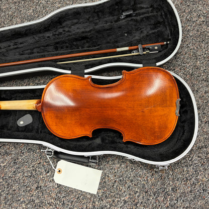 Klaus Mueller Prelude Violin Model 105 3/4 Size - Used w/case & bow