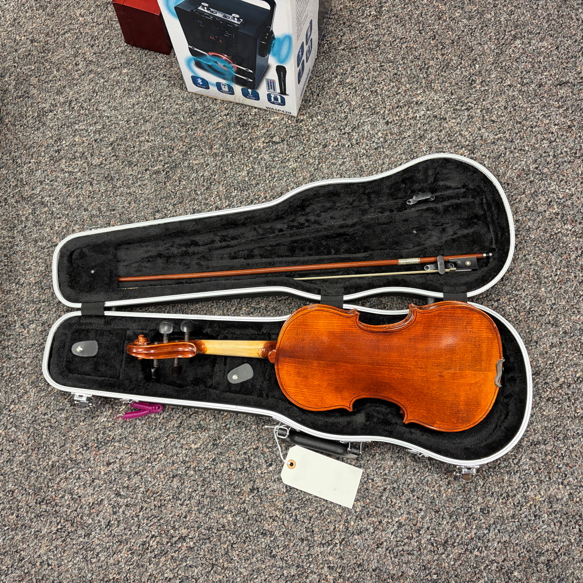 Klaus Mueller Prelude Violin Model 105 3/4 Size - Used w/case & bow