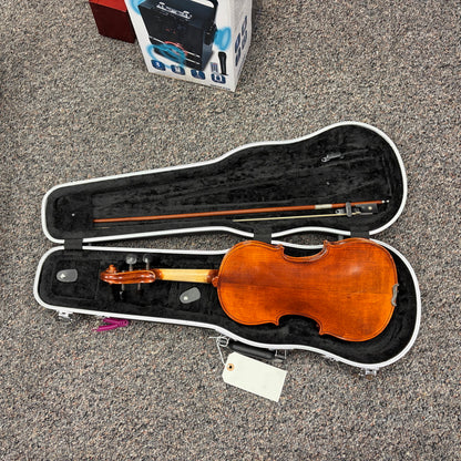 Klaus Mueller Prelude Violin Model 105 3/4 Size - Used w/case & bow