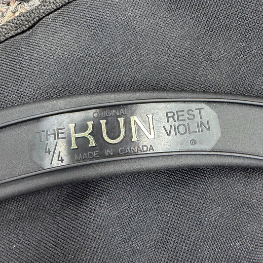 Kun Violin Shoulder Rest 4/4, used with case