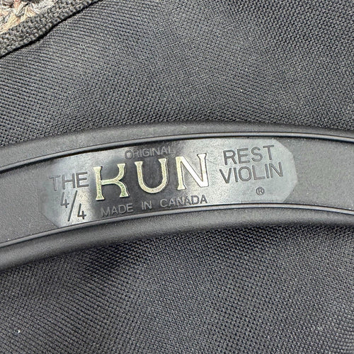 Kun Violin Shoulder Rest 4/4, used with case
