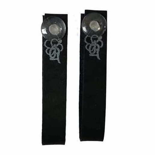Sherrin's Threads Looped Banjo Strap Adaptor - Black