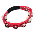 LP Cyclops Handheld Tambourine, Red, Steel