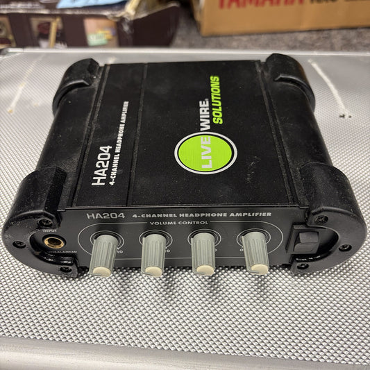LiveWire HA204 4-Channel Headphone Amp, Used