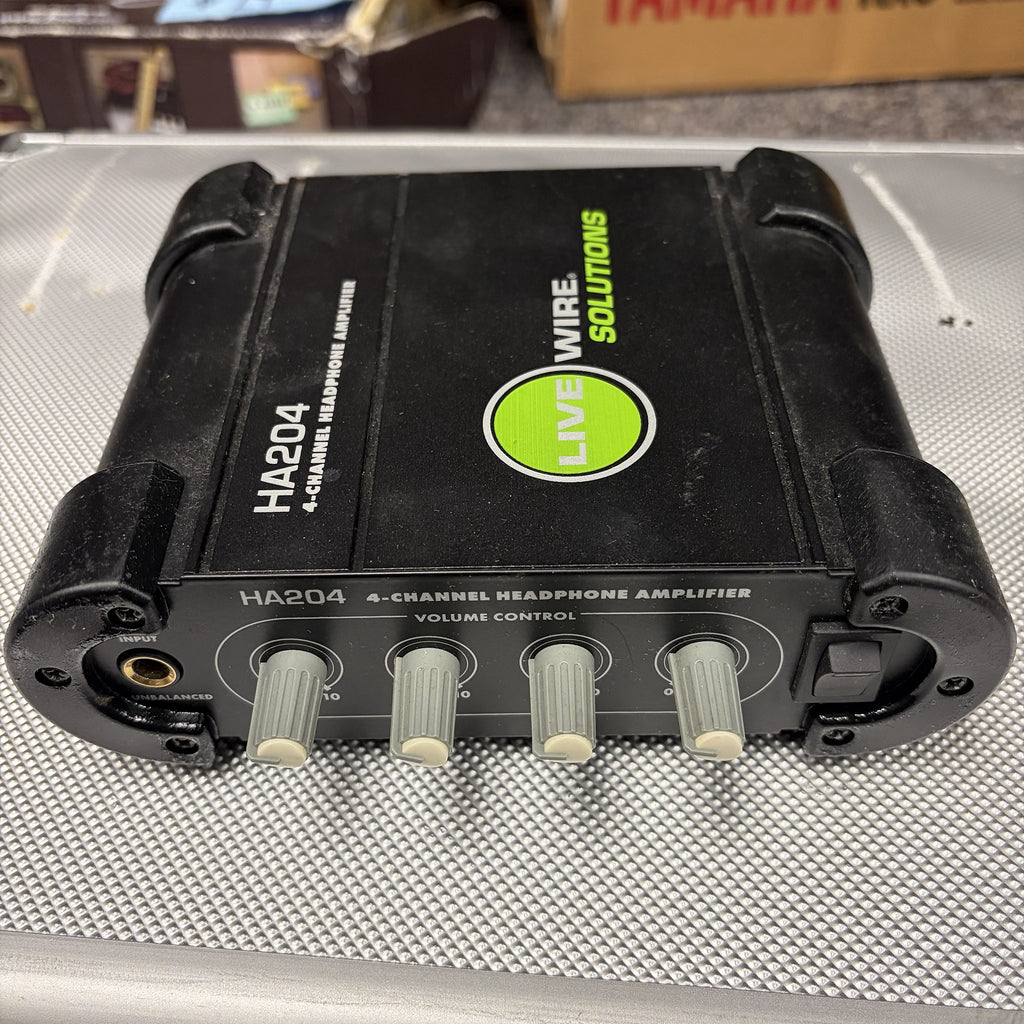 LiveWire HA204 4-Channel Headphone Amp, Used