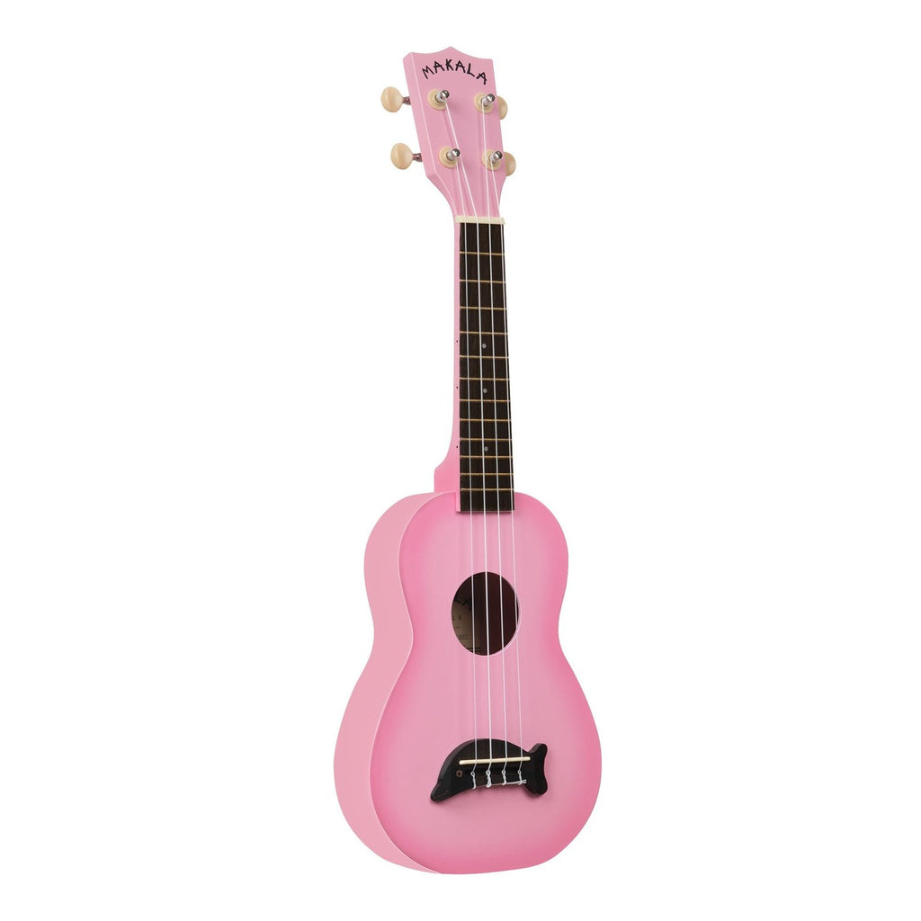 Makala Pink Burst Soprano Dolphin Ukulele