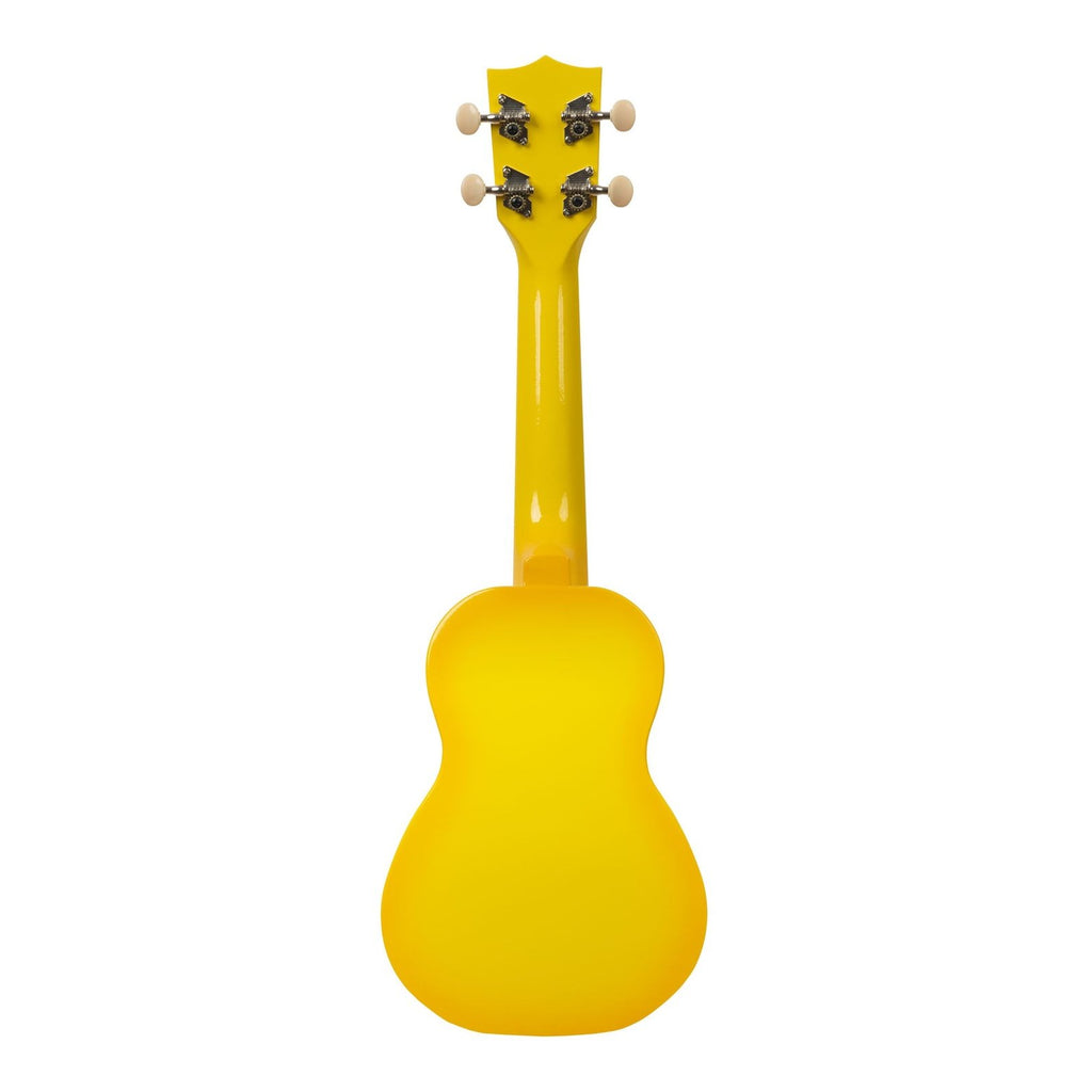Makala Yellow Burst Soprano Dolphin Ukulele