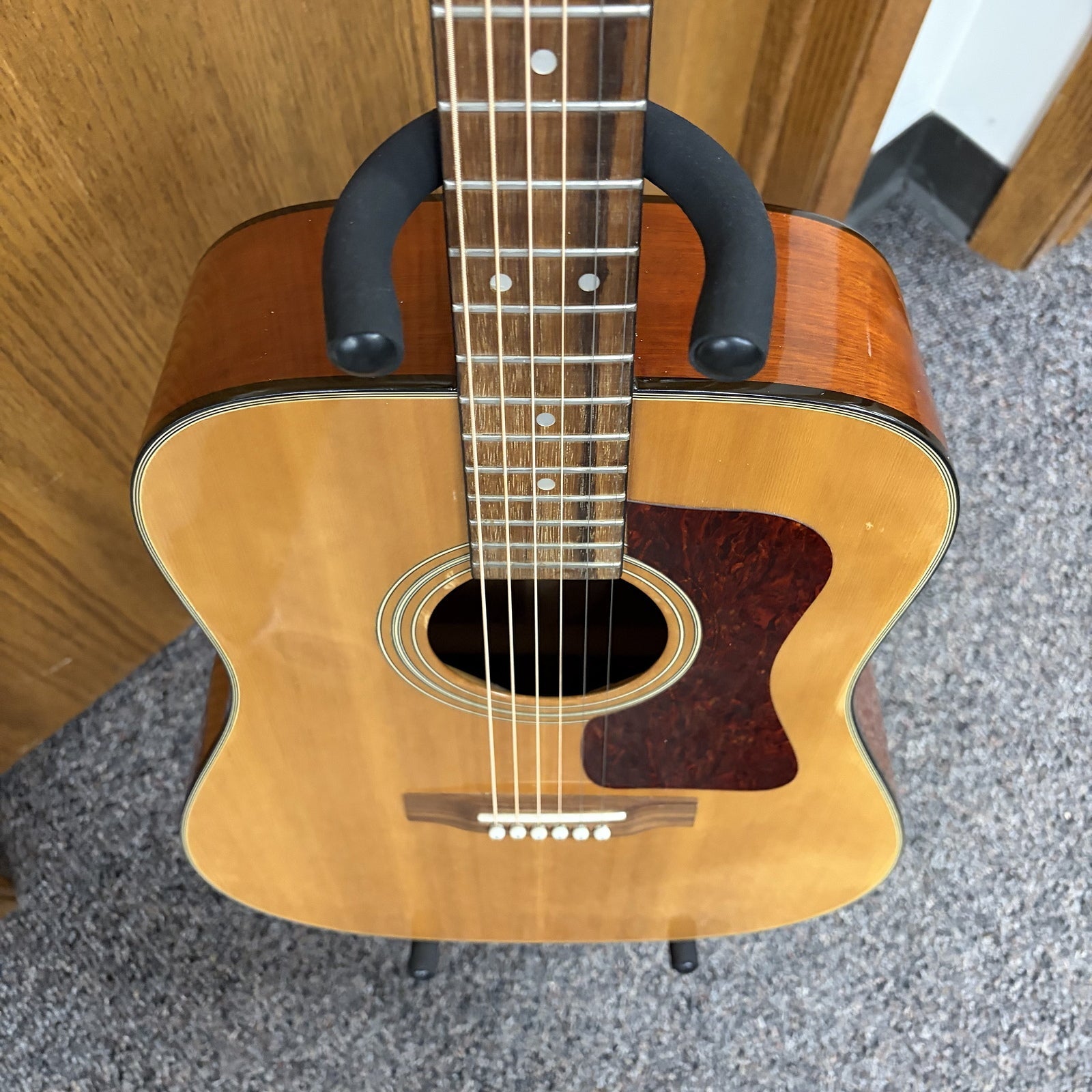 Madeira A-10 Dreadnought Acoustic Guitar - 1970s by Guild w/bag