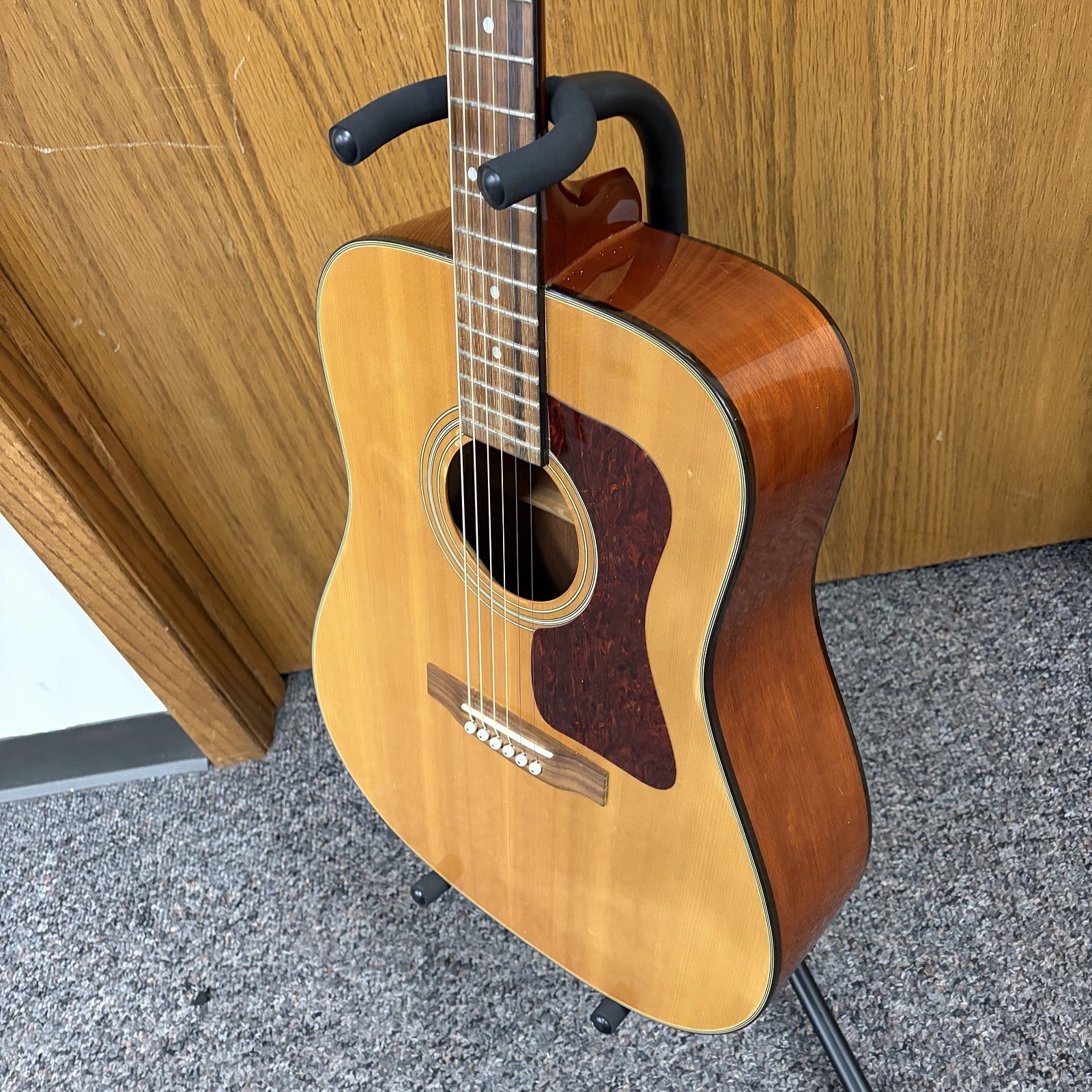 Madeira A-10 Dreadnought Acoustic Guitar - 1970s by Guild w/bag