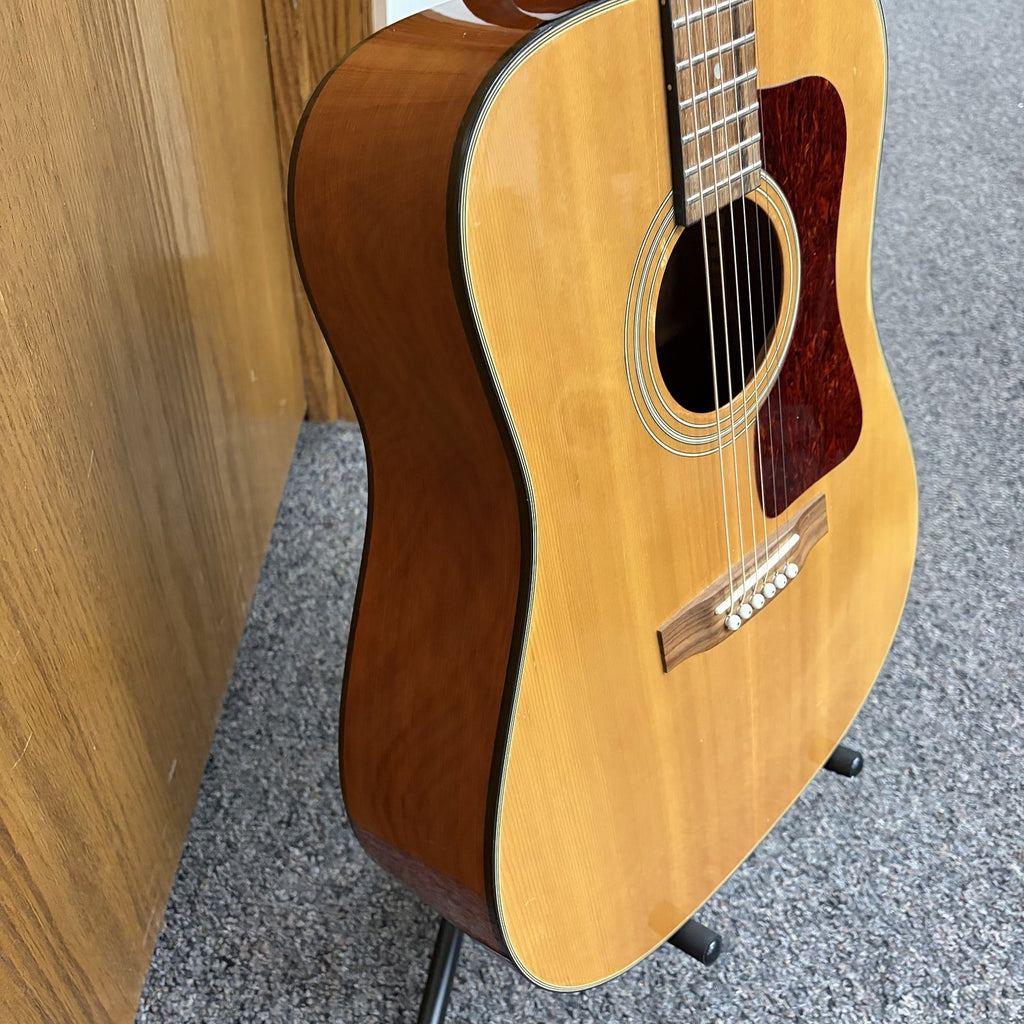 Madeira A-10 Dreadnought Acoustic Guitar - 1970s by Guild w/bag, Used