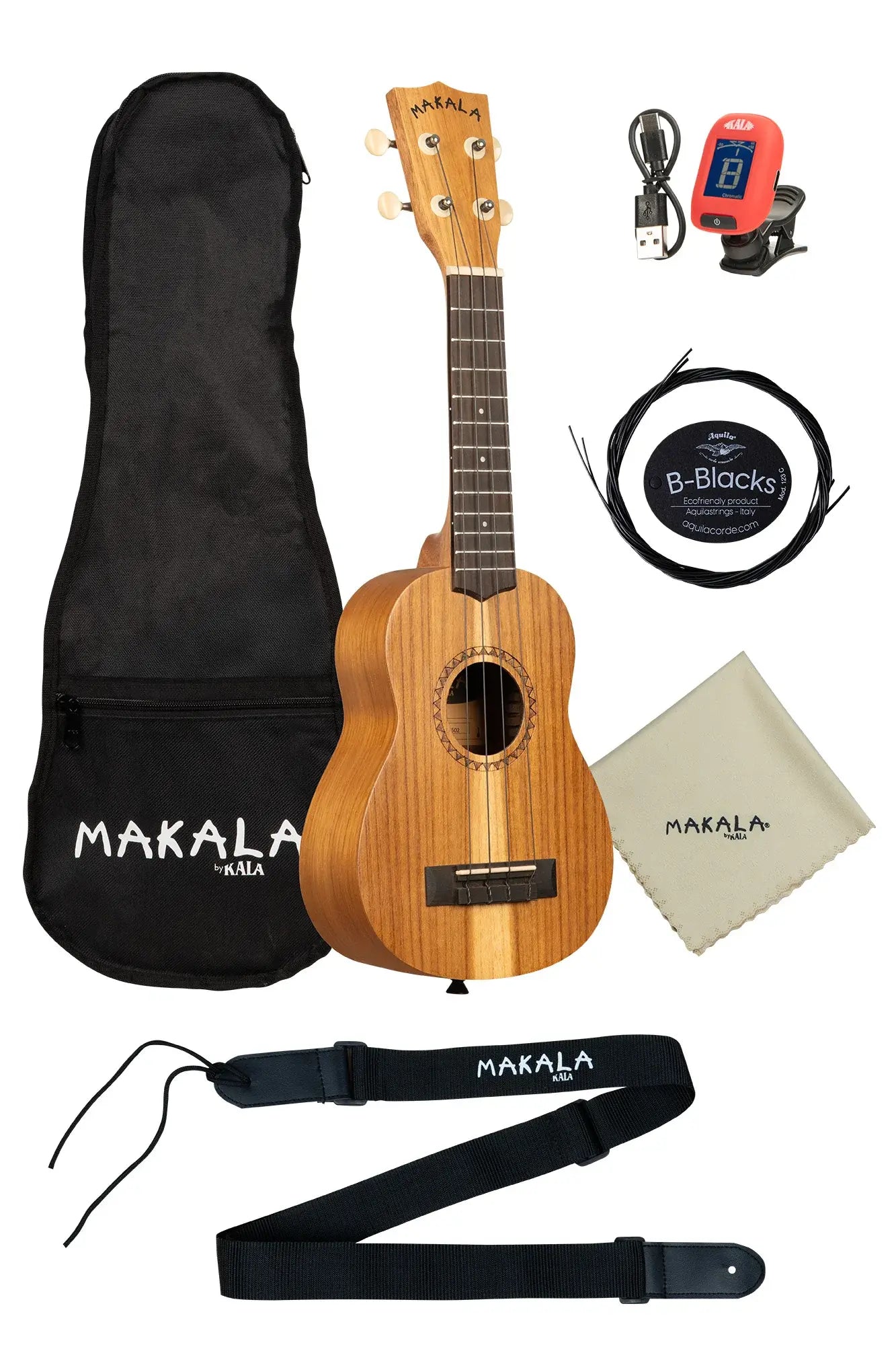 Makala Acacia Soprano Pack Ukulele