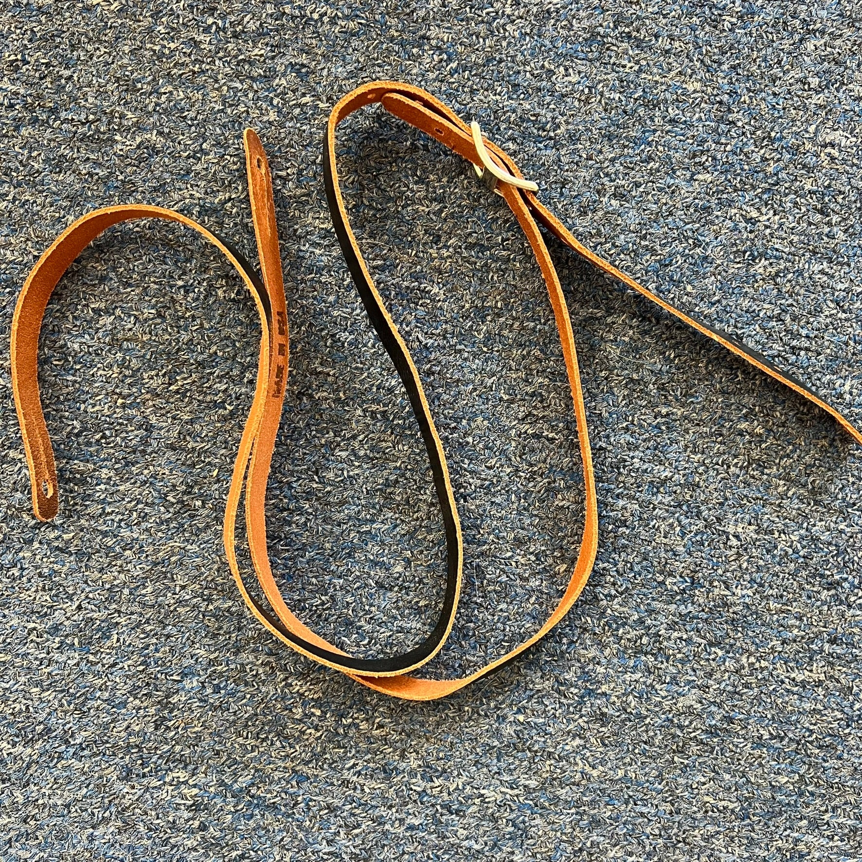 Mandolin Strap, Leather, USA, used