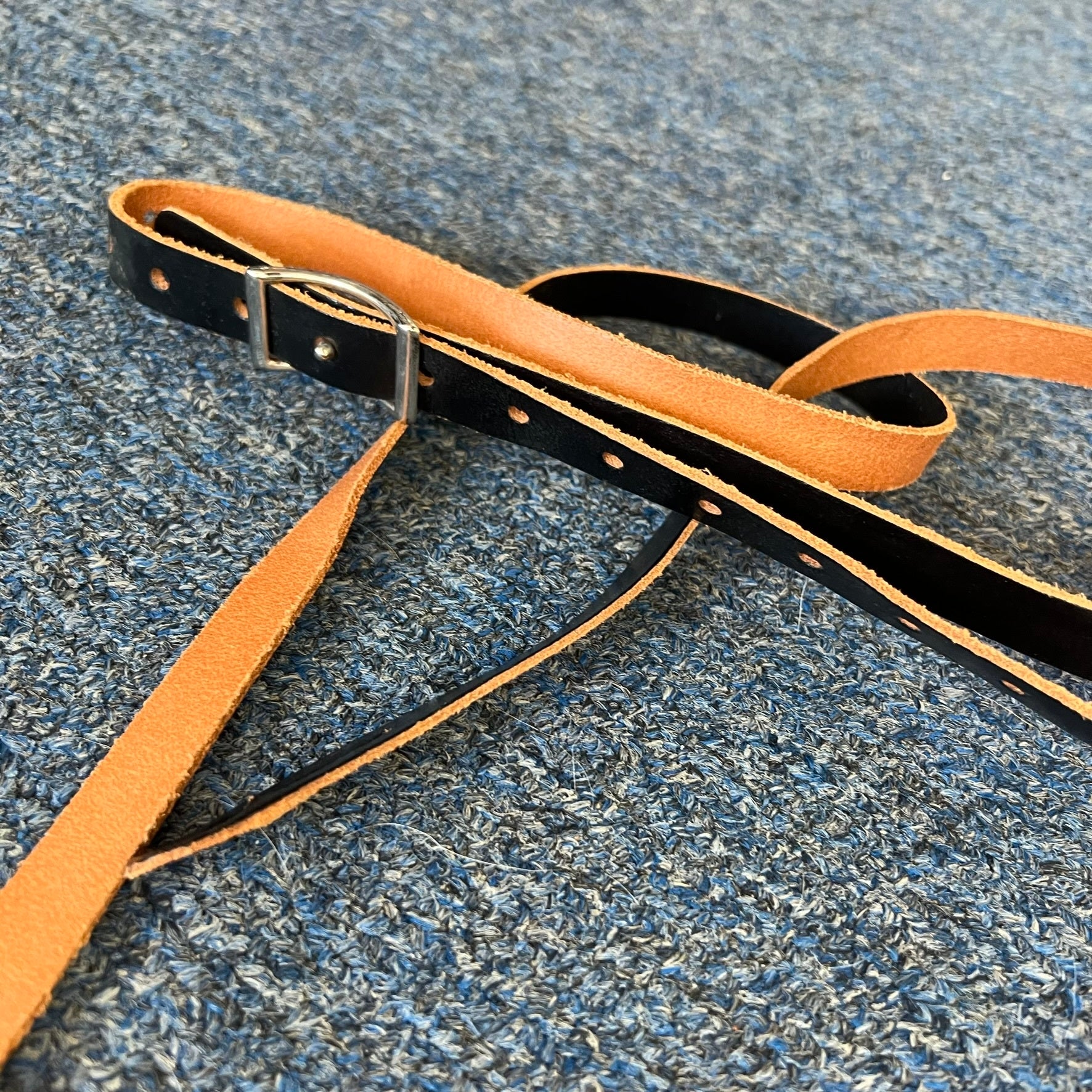 Mandolin Strap, Leather, USA, used