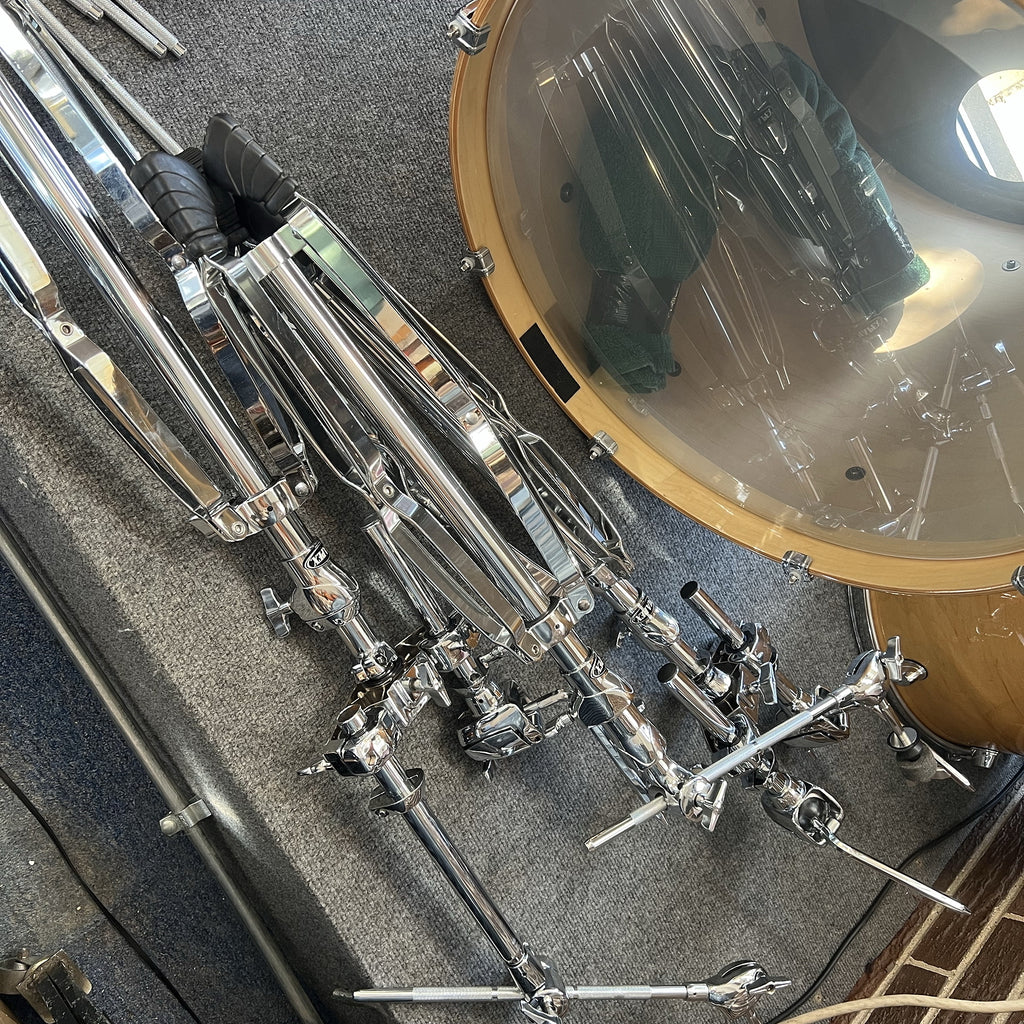 Mapex PRO M Series Drum Set - 2008 Custom Configuration 10 pieces, Natural Gloss w/bags and hardware