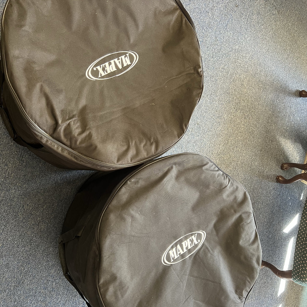 Mapex PRO M Series Drum Set - 2008 Custom Configuration 10 pieces, Natural Gloss w/bags and hardware