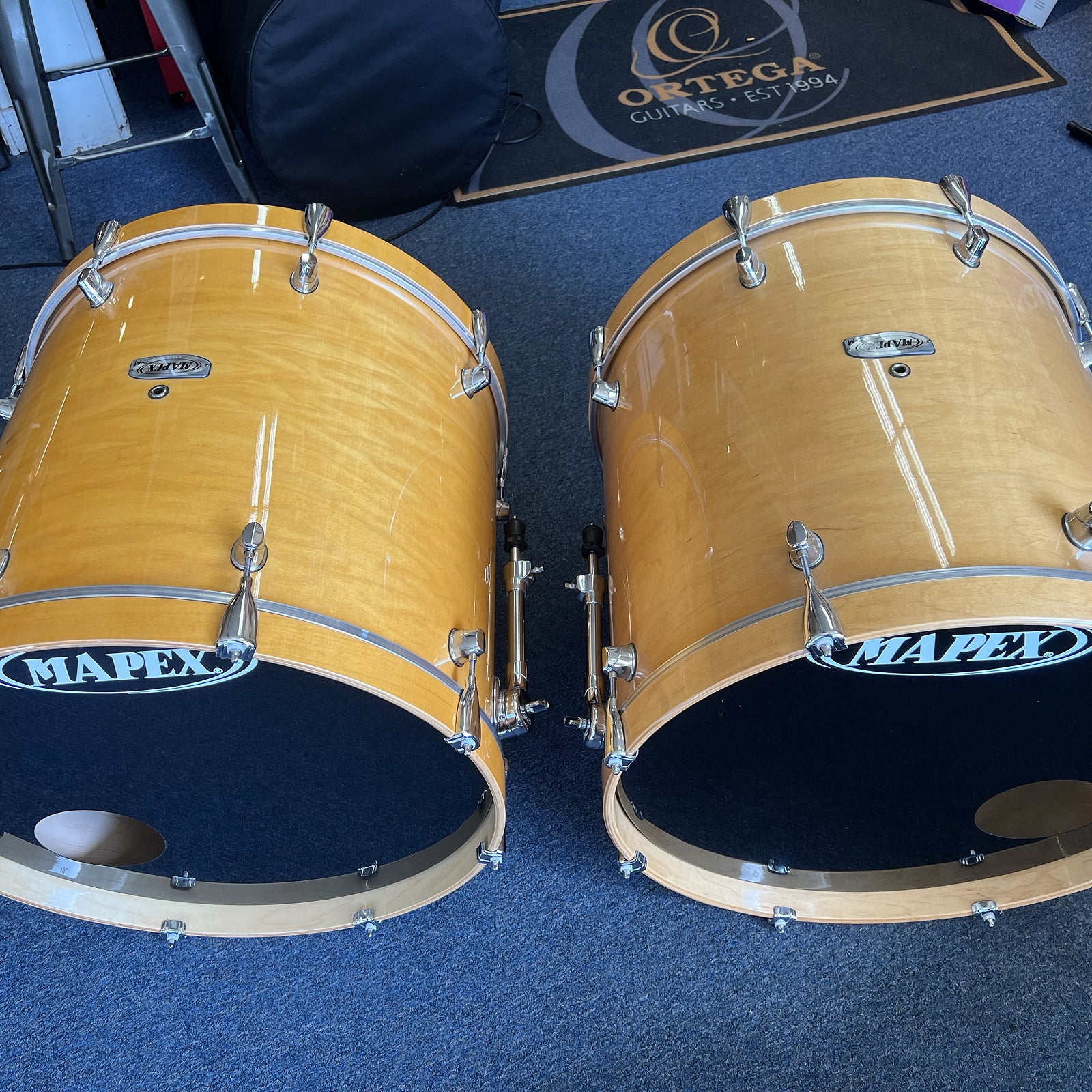 Mapex PRO M Series Drum Set - 2008 Custom Configuration 10 pieces, Natural Gloss w/bags and hardware
