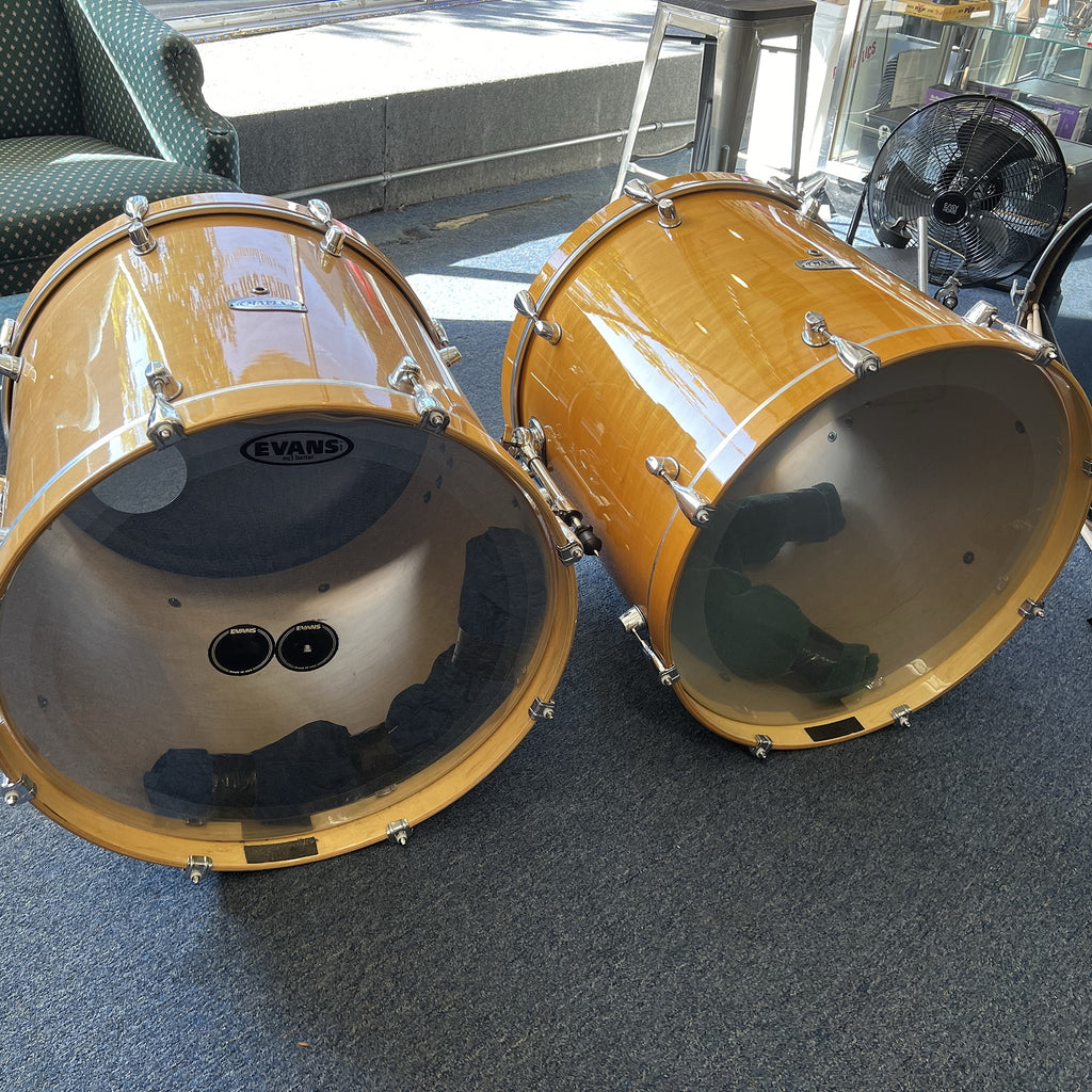 Mapex PRO M Series Drum Set - 2008 Custom Configuration 10 pieces, Natural Gloss w/bags and hardware