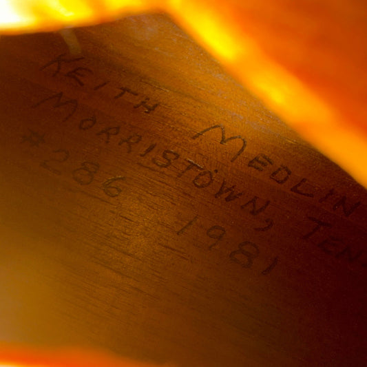 Medlin Handmade 3-String Mountain Dulcimer 1981