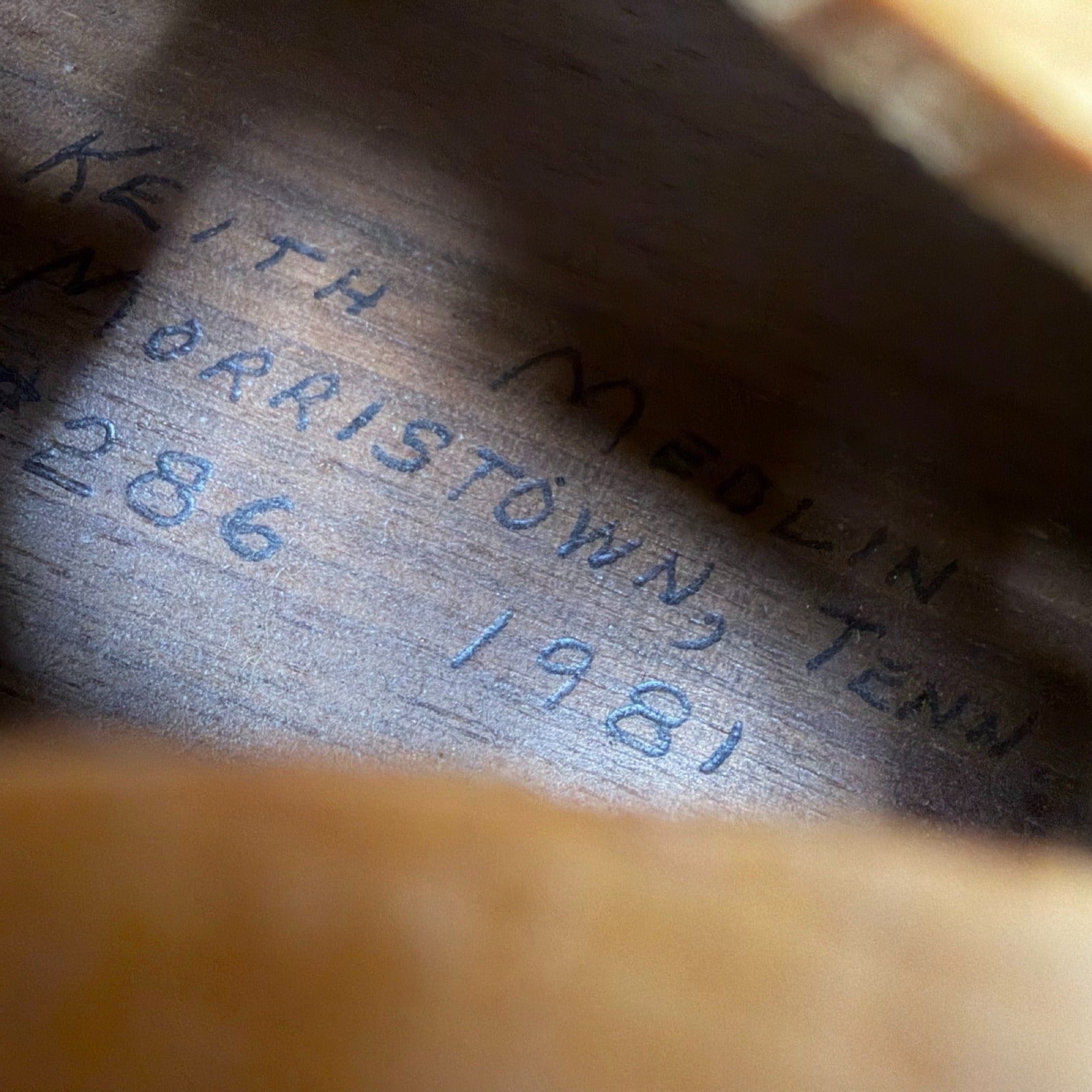 Medlin Handmade 3-String Mountain Dulcimer 1981
