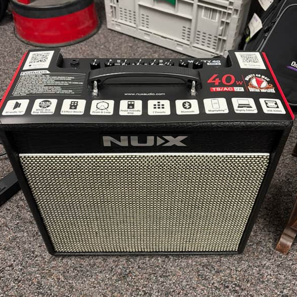 NUX Mighty 40 MKII 40-watt 1 x 12-inch Modeling Combo Amp