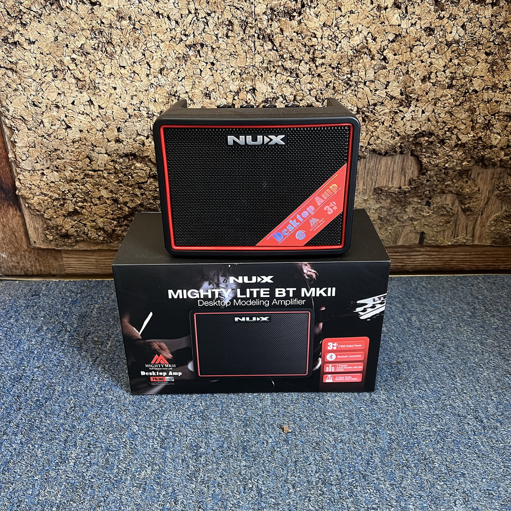 NUX Mighty Lite BT MKII 3-watt Desktop Modeling Amp