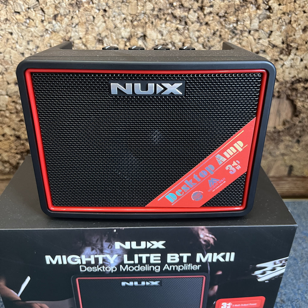 NUX Mighty Lite BT MKII 3-watt Desktop Modeling Amp