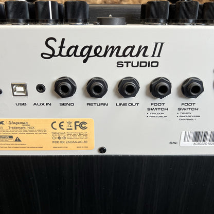 NUX Stageman II Studio AC-60 60-watt 1 x 6.5-inch Acoustic Guitar Combo Amp