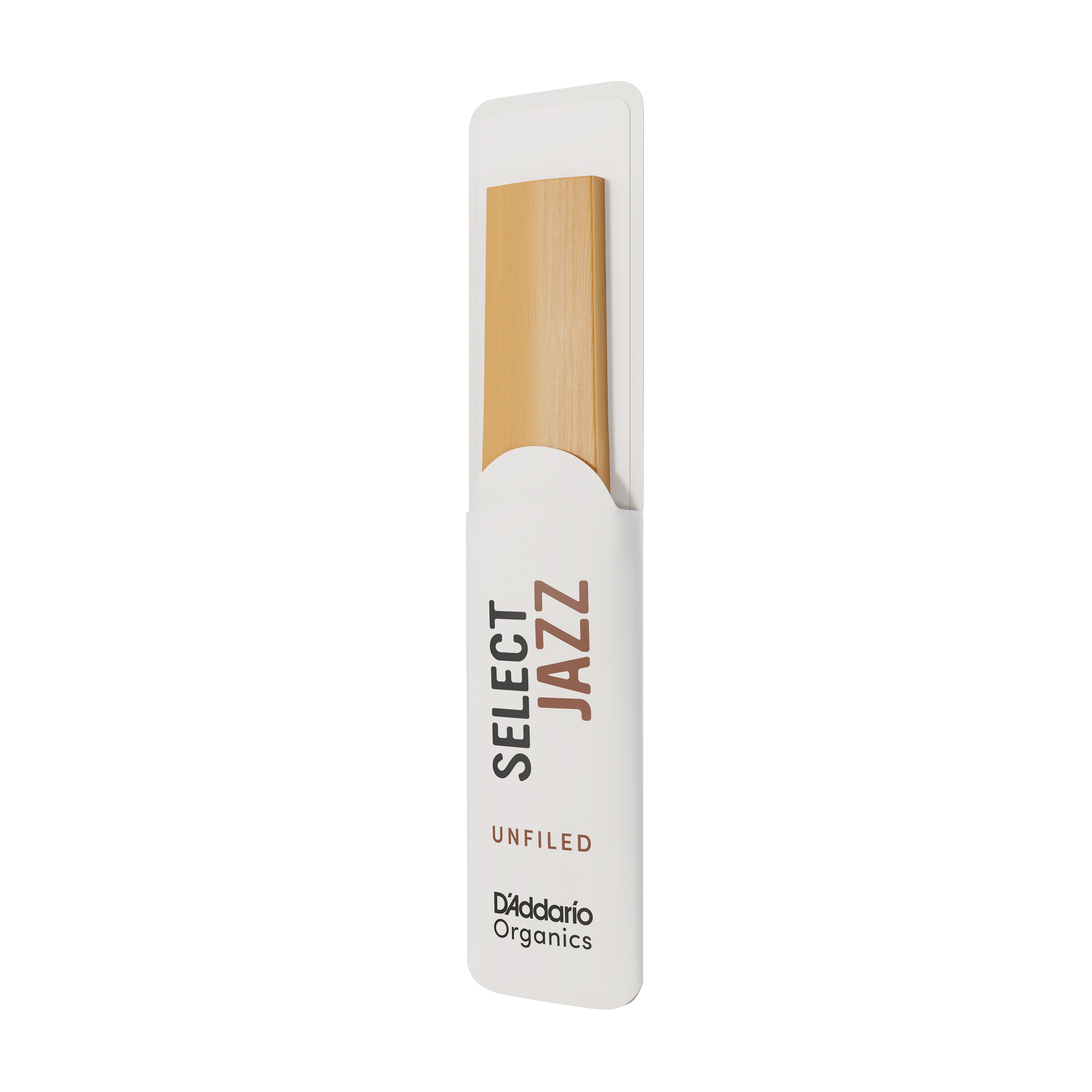 D'Addario Organic Select Jazz Unfiled Tenor Saxophone Reeds Strength 2 Medium ...