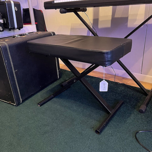 On Stage KT7800+ Deluxe X-Style Keyboard Bench - Used