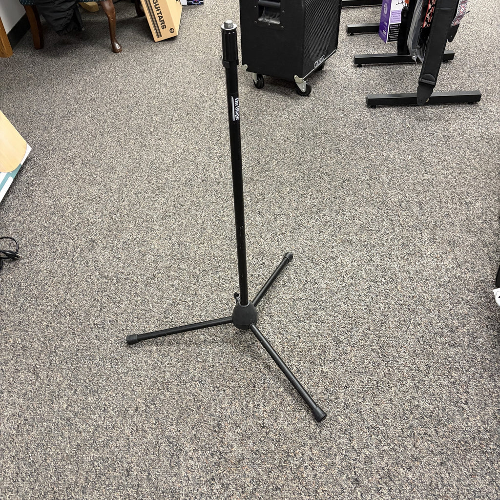 On-Stage Microphone Stand Tripod Base - Black - Open Box