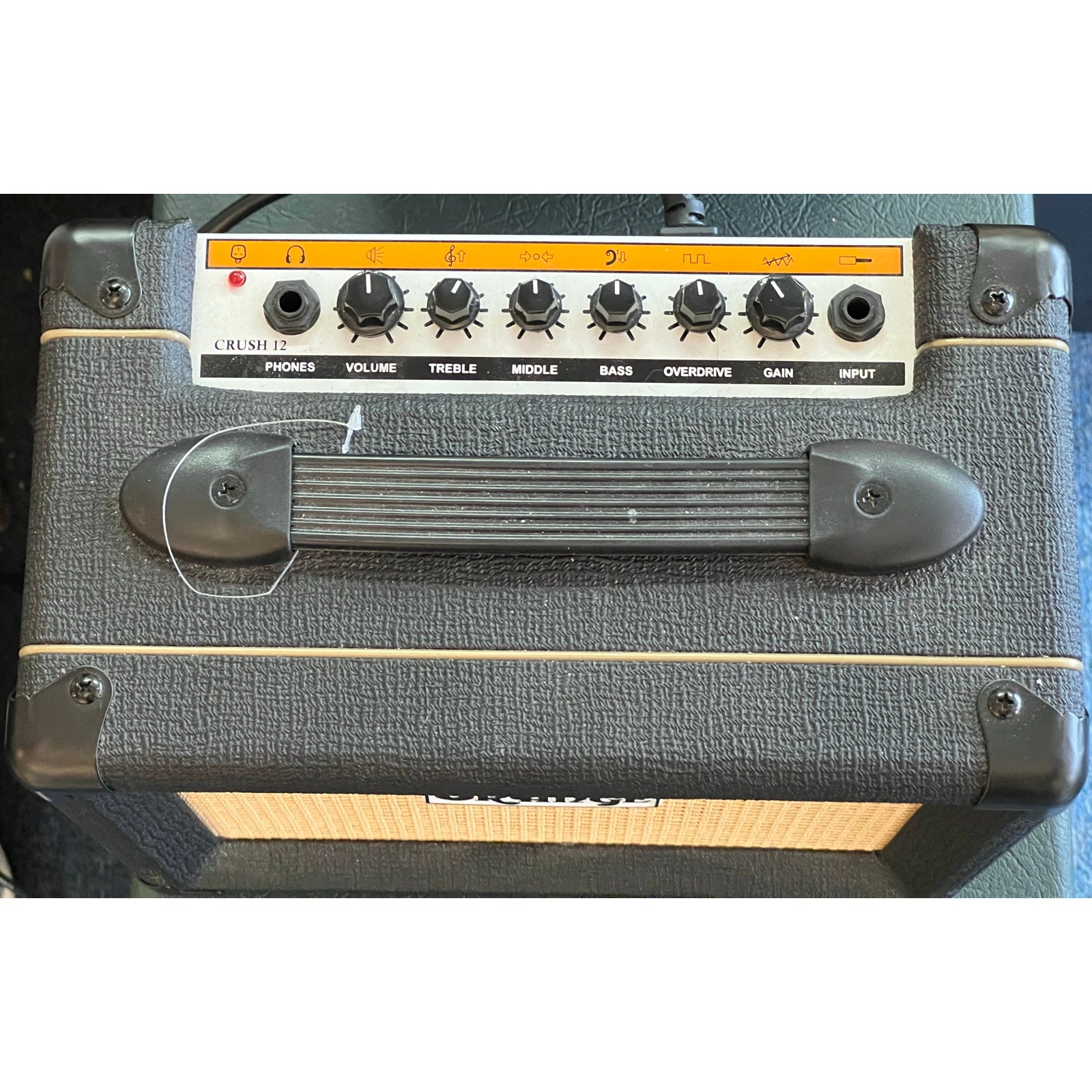 Orange Crush 12 Guitar Practice Amp, Black - Used