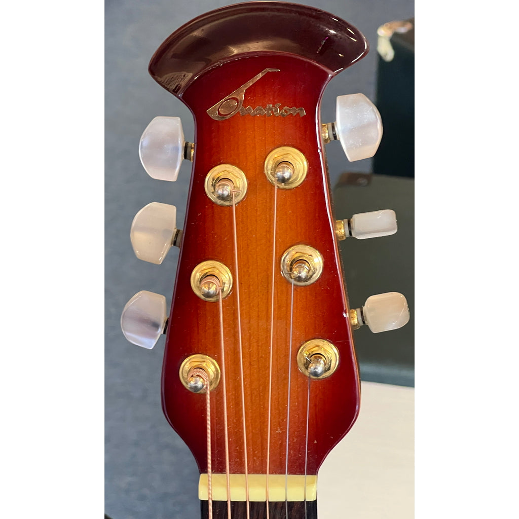 Ovation Acoustic-Electric Guitar Pinnacle CU 147 Sunburst – Used