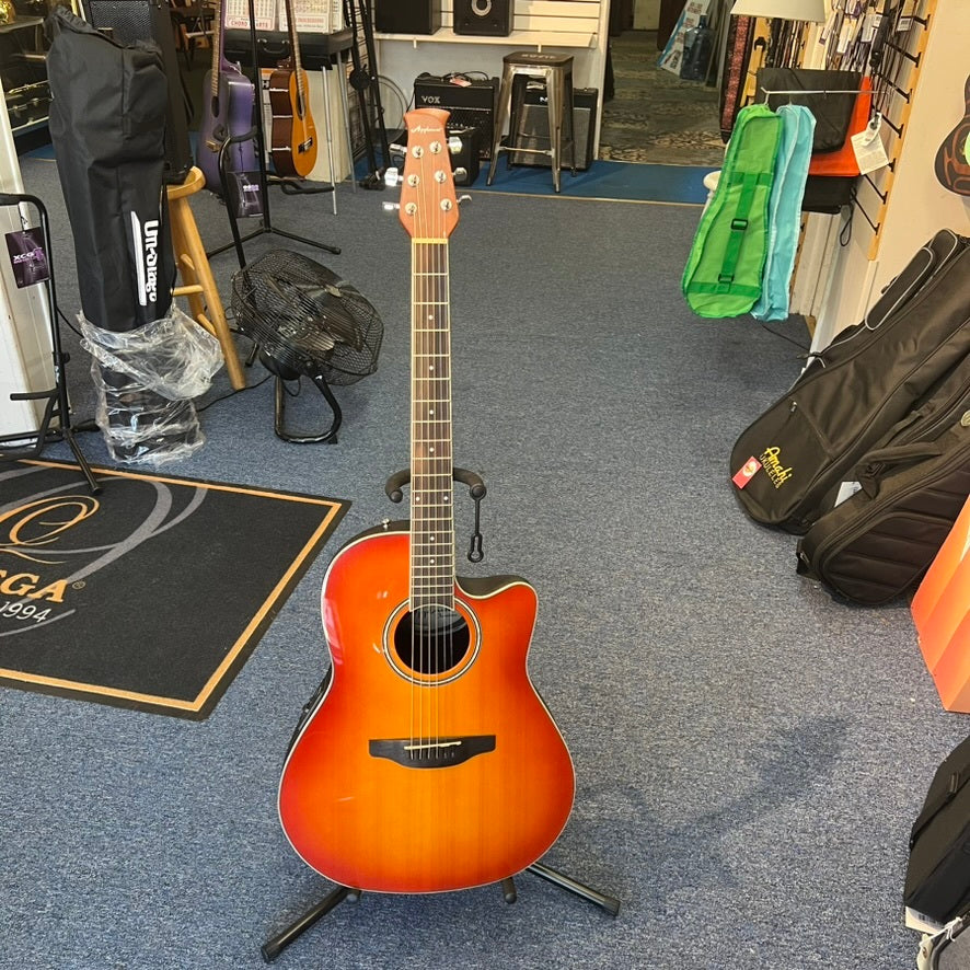 Ovation Applause Acoustic Electric Guitar HoneyBurst, used
