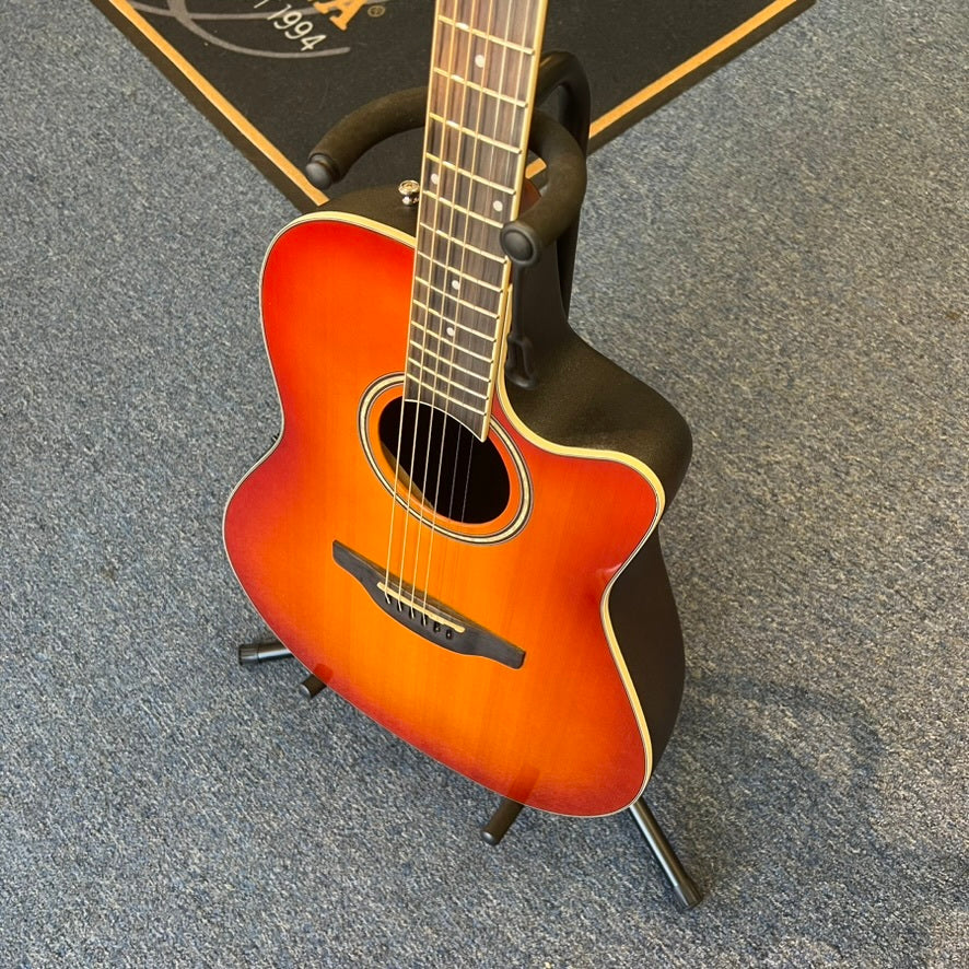 Ovation Applause Acoustic Electric Guitar HoneyBurst, used