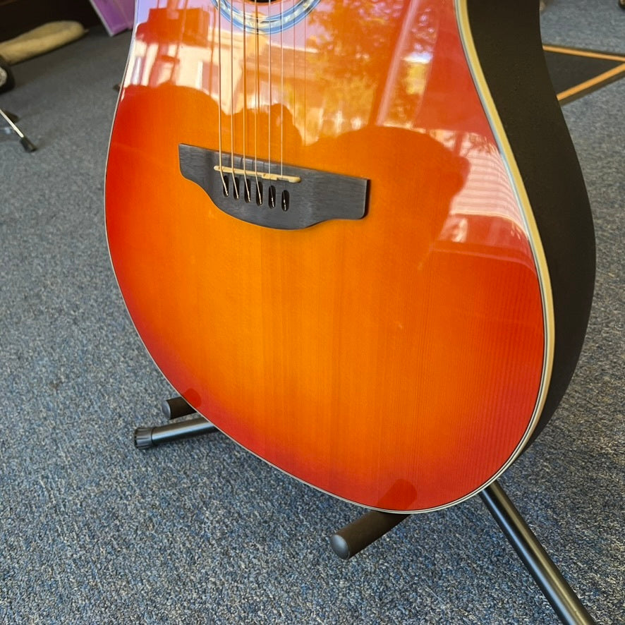 Ovation Applause Acoustic Electric Guitar HoneyBurst, used
